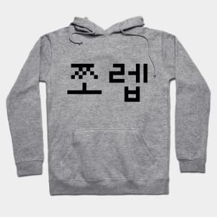 Korean Newb 쪼렙 Jjoleb | Hangul Language Hoodie